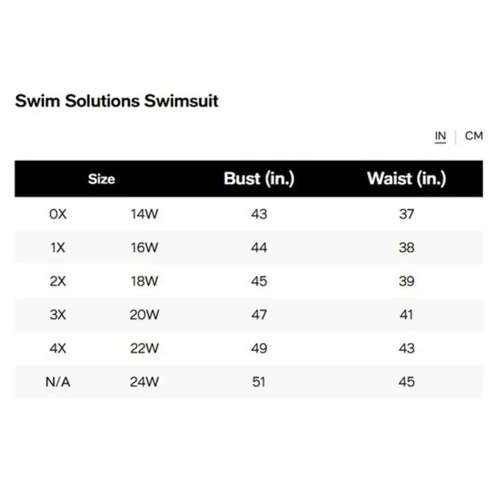 Swim Solutions Women's Printed Triple Tier Tankini Top In Black White - Picture 5 of 5